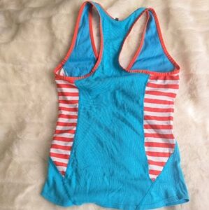 Nike Dri-Fit High Support Blue Tank Top